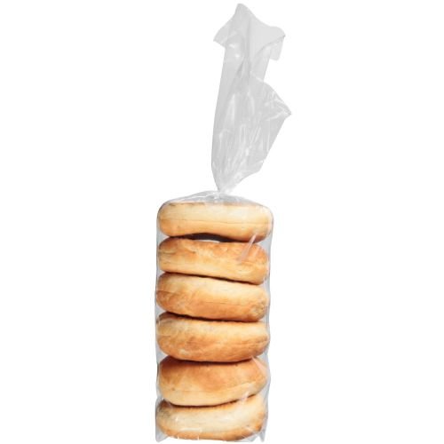 Pinnacle Foods Lenders Plain Sliced Bagel, 2.3 Ounce -- 12 per case.