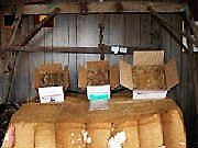 Carolina Cottonseed Oil Mealcake Large Size. Hang It Out By Your Dock Or Throw It In Your Favorite Fishing Hole. Rock Hard Meal Cake Makes For S-L-O-W Food Release