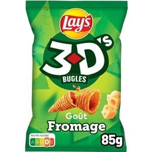 Benenuts 3D Bugles Fromage 85g (Benenuts 3D Bugles Cheese 85g)