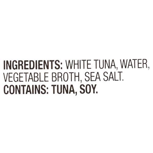 Bumble Bee Chunk White Albacore Tuna In Water, 5 Oz Can - Wild Caught Tuna - 23G Protein Per Serving, High In Omega-3S - Non-Gmo Project Verified, Gluten Free, Kosher