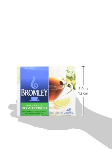 ANICEMOON Bromley Naturally Decaffeinated Tea - 48 Count, CECOMINHK02848
