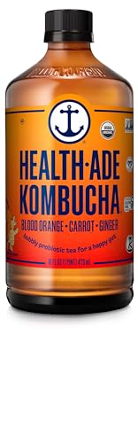 Health-Ade Blood Orange-Carrot-Ginger Organic Kombucha, 16oz