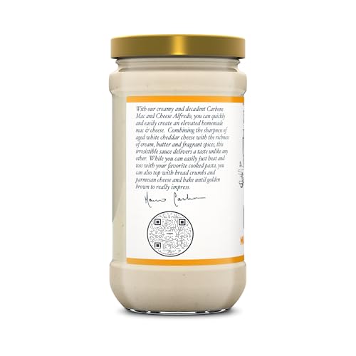CARBONE Mac & Cheese Alfredo Pasta Sauce  15 OZ