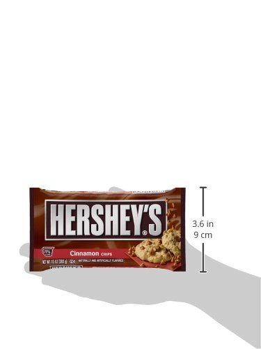 Hersheys Baking Pieces, Cinnamon, 10-Ounce Bags (Pack of 12)