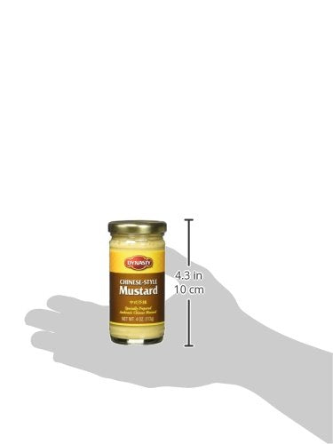 Dynasty Extra Hot Mustard, 4 Ounce (Packaging may vary) (Pack of 2)