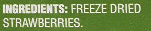 Trader Joes Dried Freeze-Dried Strawberries, Unsweetened & Unsulfured, 1.2 OZ (3 Pack)