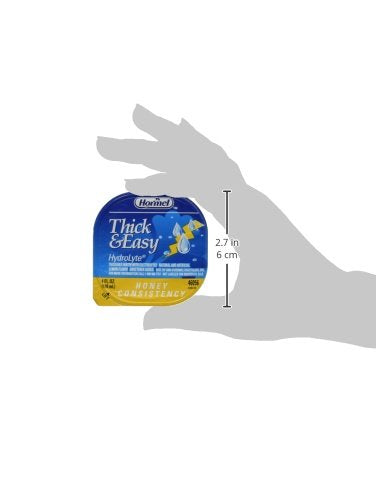 Hormel Thick & Easy® Hydrolyte Thickened Water Honey Consistency 4 Ounce (Pack Of 24)