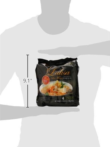 Prima Taste Singapore Curry Lamian Noodles, 4 Packets Of 6.2 Ounce