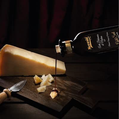 Sanniti Premium Aged High Density Gold Seal Balsamic Vinegar of Modena Aceto Balsamico IGP, 250 ml