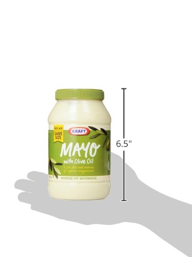 Kraft Mayonnaise With Olive Oil, 30-Ounce Jars (Pack Of 2)