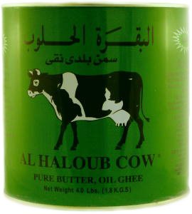 AL Haloub Cow Pure Butter Ghee, 3.53 Pound (Pack of 1)