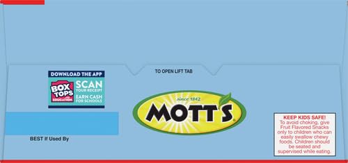 Motts Fruit Flavored Snacks, Assorted Fruit, Gluten Free Snack, Stocking Stuffers, Family Pack, 40 Ct, 32 Oz
