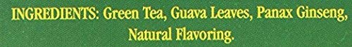 HAWAIIAN ISLANDS TEA COMPANY Guava Ginseng Green Tea - 20 Tea Bags, Multi Color, Model SYNCHKG002555