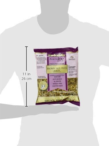 Tinkyada Brown Rice Elbow Pasta, 16 oz (Pack of 3)