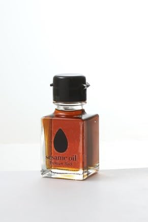 Sesame Oil Premium Black 1.8 Oz. (50G) - Kyoto X Shinshu Edition | Handcrafted By Japanese Artisans With Rare Sesame Seeds (Regu