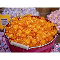 Sarahs Candy Factory Butterscotch Discs Hard Candy, Individually Wrapped, 16 Oz in Resealable Bag, 1 Pound
