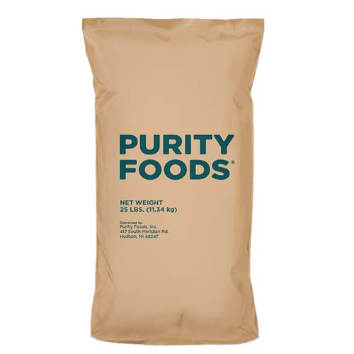 Purity Foods VitaSpelt Non-GMO White Unbleached Spelt Flour 25 lb bag