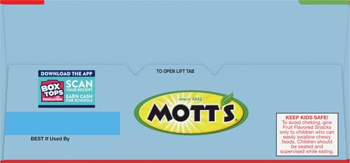 Motts Fruit Flavored Snacks, Apple Orchard, Gluten Free, 40 ct (Pack of 5)