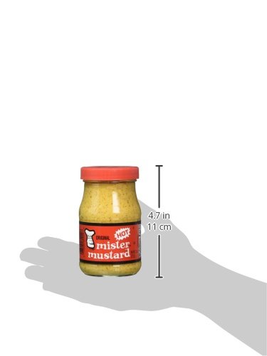 Mr. Mustard Mustard Hot, 7.5 Ounce (Pack of 2)