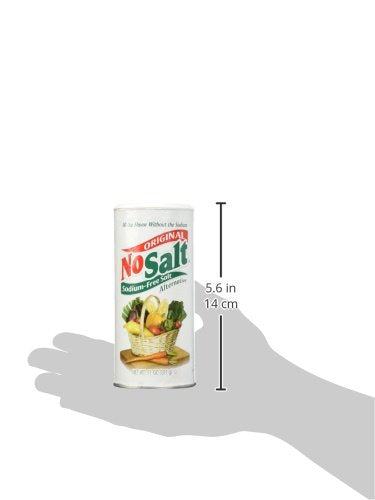 NoSalt Original Sodium-Free Salt Alternative 11 Ounce (Pack of 2)