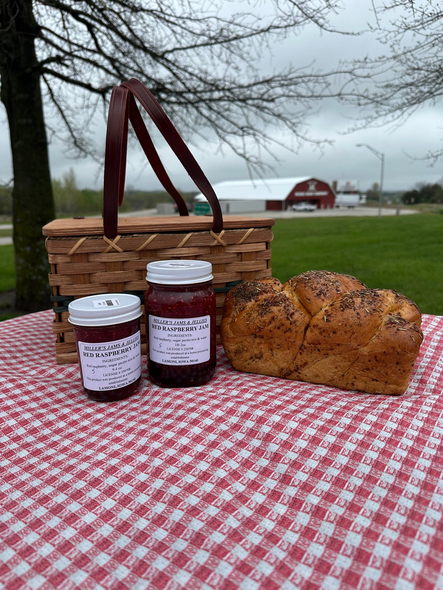 Miller’s Amish-Made Red Raspberry Jam | Local Small Batch Fruit Spread