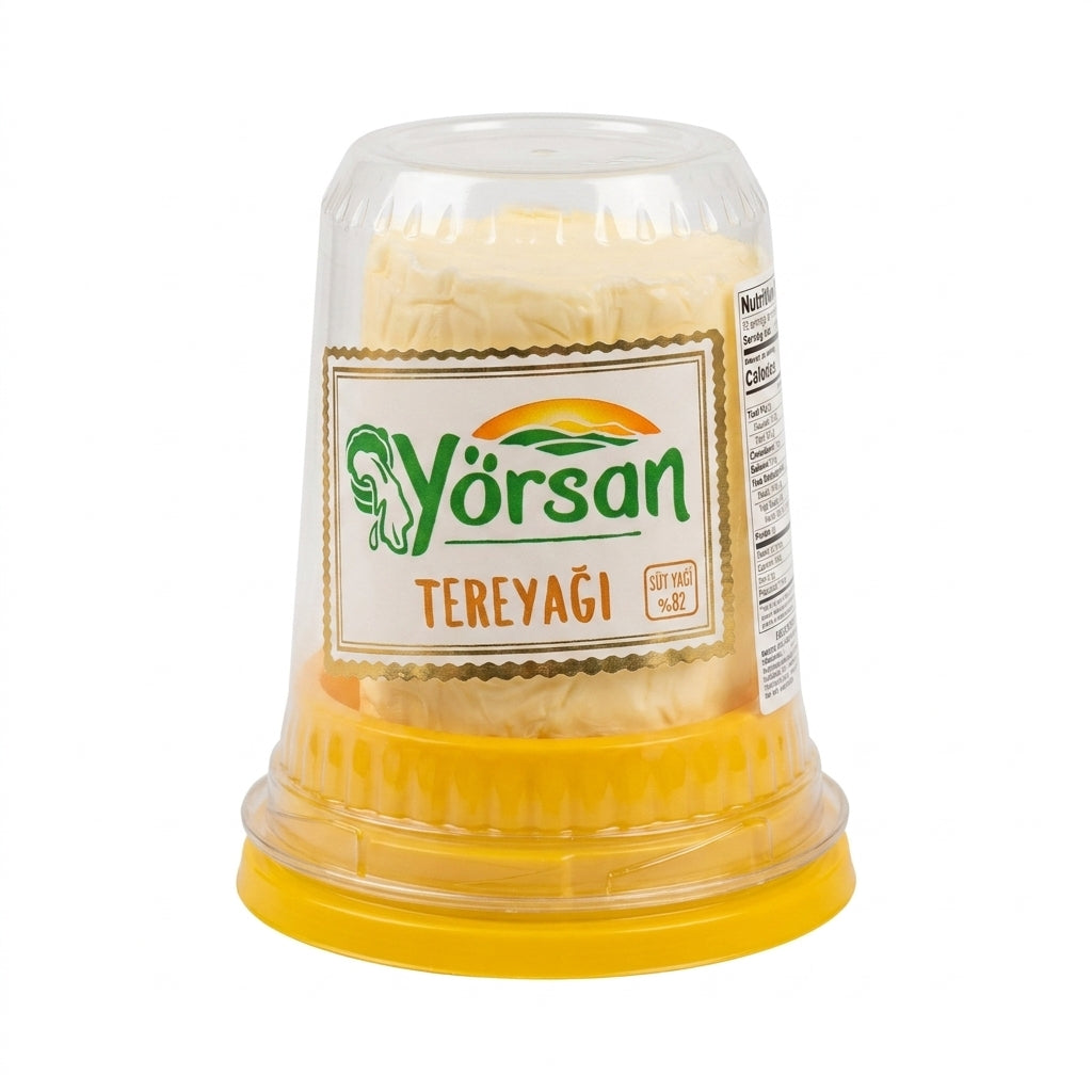 Yörsan Tereyağı Butter 15.87 oz - Premium Turkish Butter 82% Milk Fat