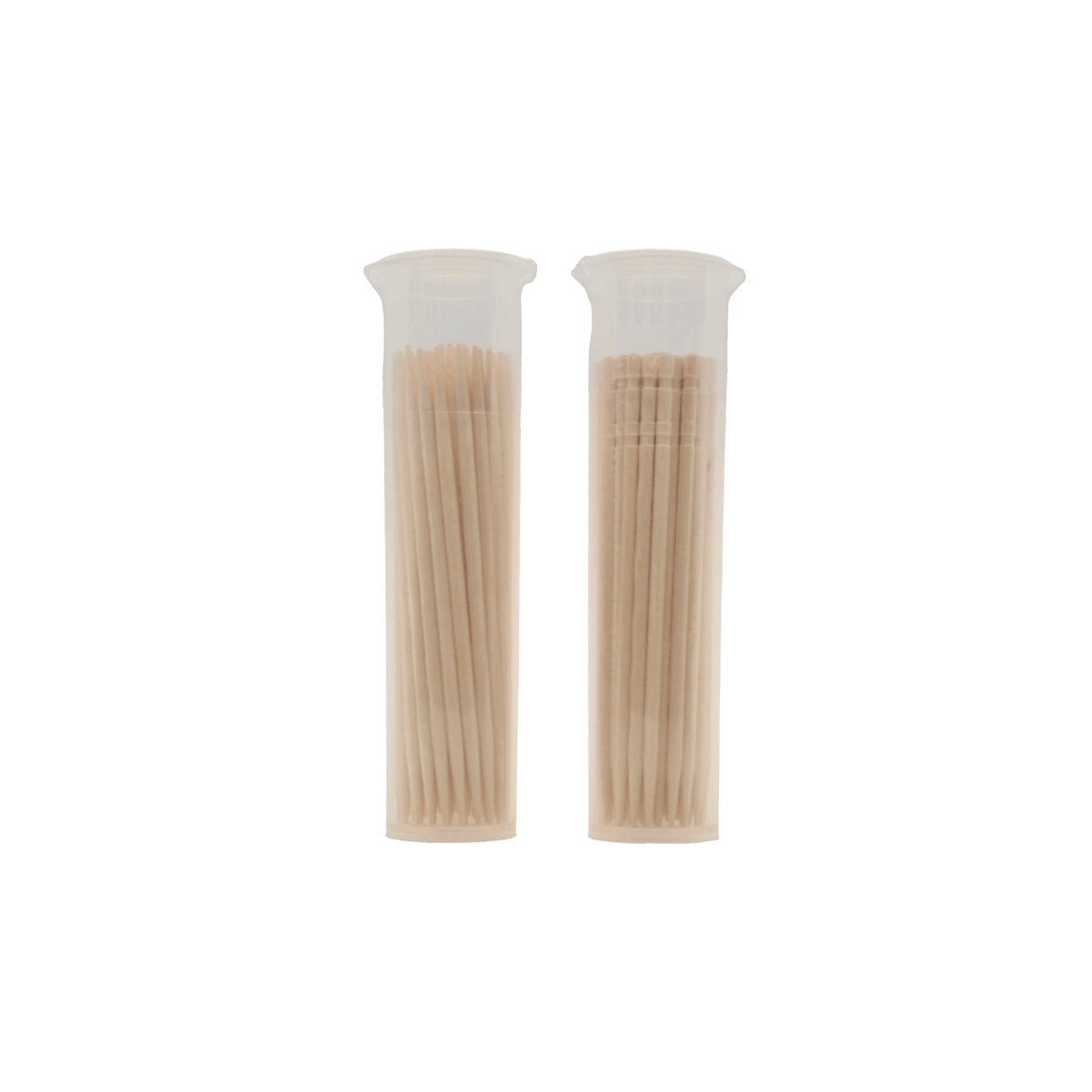 36 Qty Unflavored Birchwood Toothpicks in Plastic Tubes
