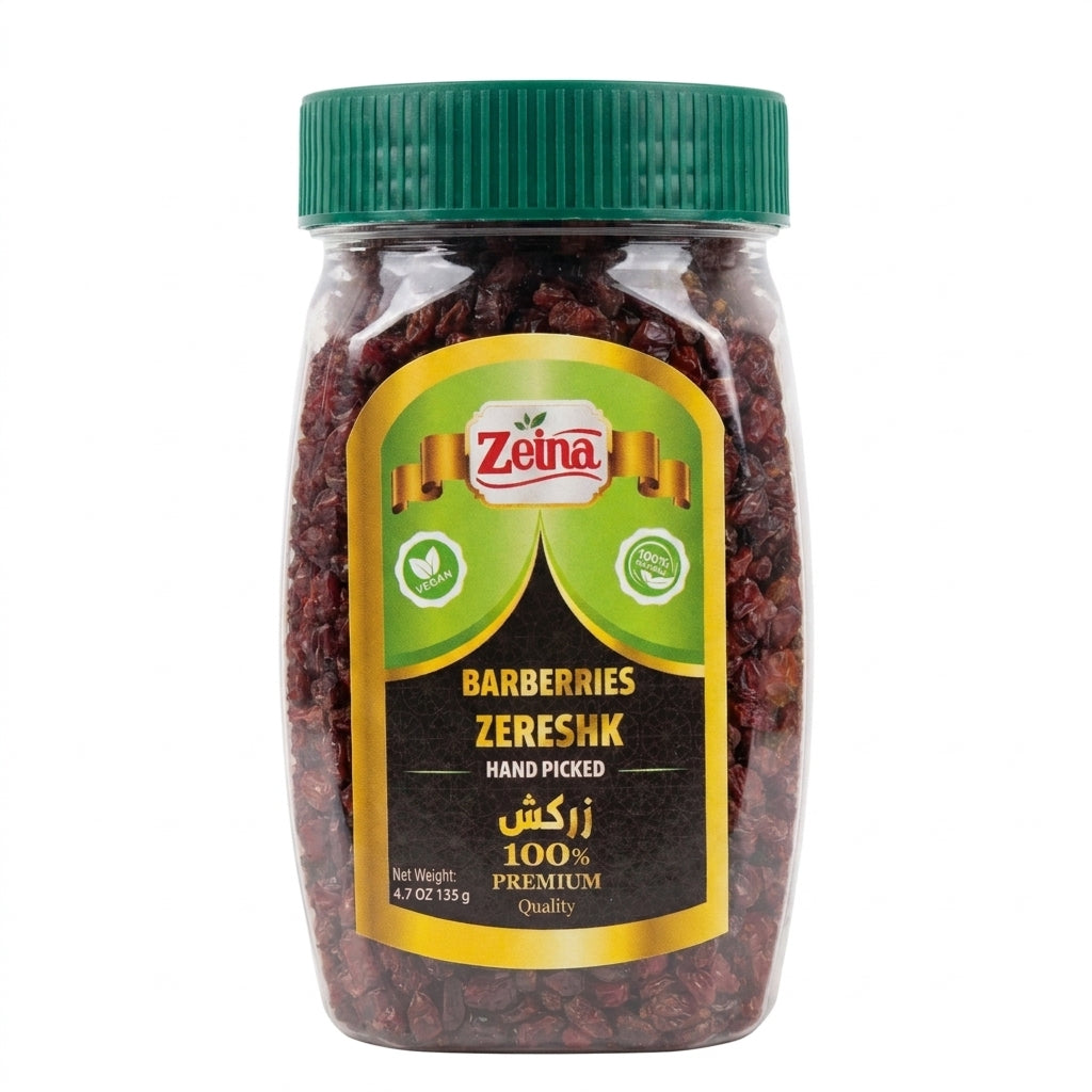 Zeina Barberries Zereshk 4.7 oz - Hand Picked Premium Quality