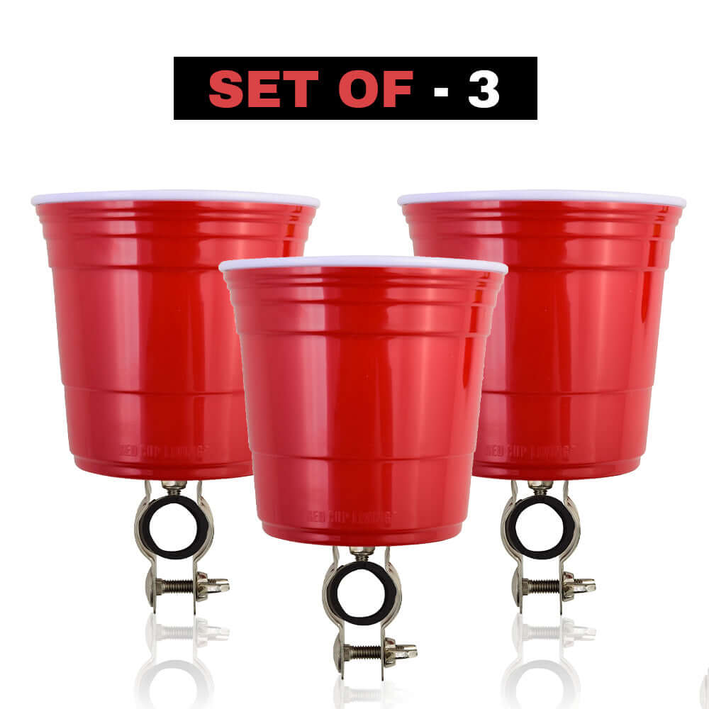Redcupliving Red Bicycle Cup Holder