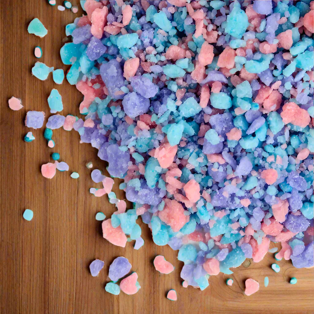 Cotton Candy Crunch Ice Cream Topping, Dessert Topping