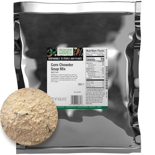 Frontier Bulk Corn Chowder Soup Mix, 16 Ounce
