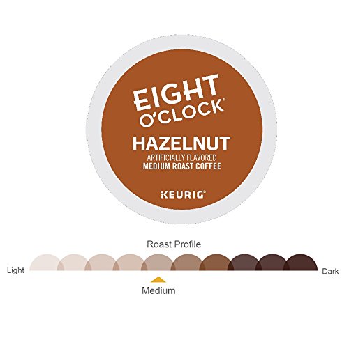 Keurig Eight OClock Hazelnut Coffee Pods, 12 Count