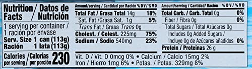 Goya Foods Octopus Style Squid Pieces in Garlic Sauce, 4 Ounce (Pack of 25)