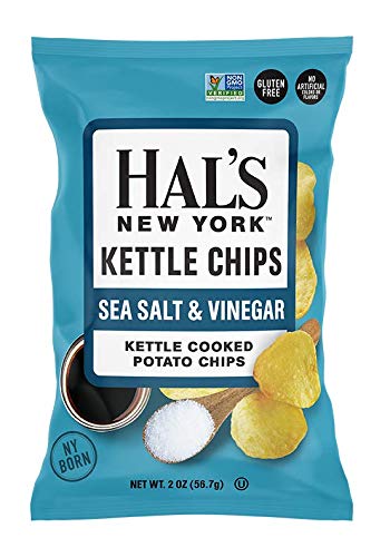 Hals New York Kettle Cooked Potato Chips, Gluten Free, 10 Flavor Variety Pack, 2 oz (Pack of 20)