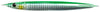 ZEAKE RSL019 R Sardine Long, 2.8 oz (80 g), Green Silver