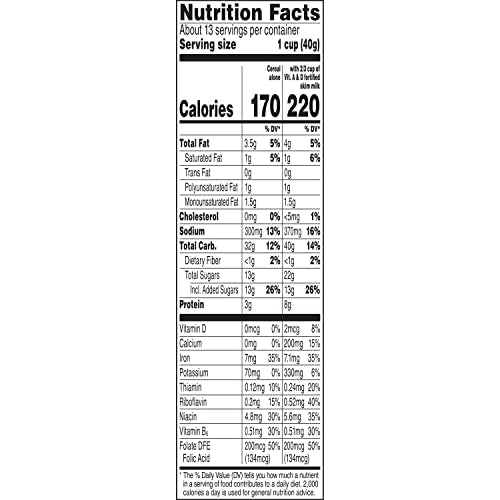 Capn Crunch Cereal, Peanut Butter, 18.8oz Box, Packaging May Vary (Pack of 2)