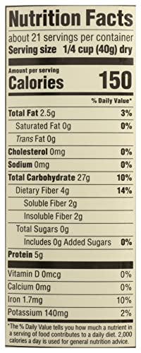 365 by Whole Foods Market Organic Steel Cut Oats - 30 Ounce, Whole Grain Breakfast Option