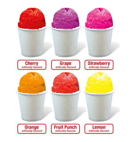 Cra-Z-Art Snoopy Snow Cone Maker Refill, 3 oz, Small Size, Plastic, Multiple Colors, Model 18253WM-4