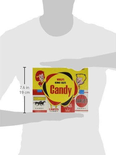 Worlds Candy Candy Stick smoky aromas - Display Box of 24 Count - White