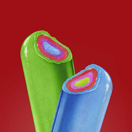 Popsicle JOLLY RANCHER Ice Pops 18 Count Candy Flavor Ice Pop For a Frozen Dessert Frozen Ice Pops With Only 35 Calories 29.7 oz