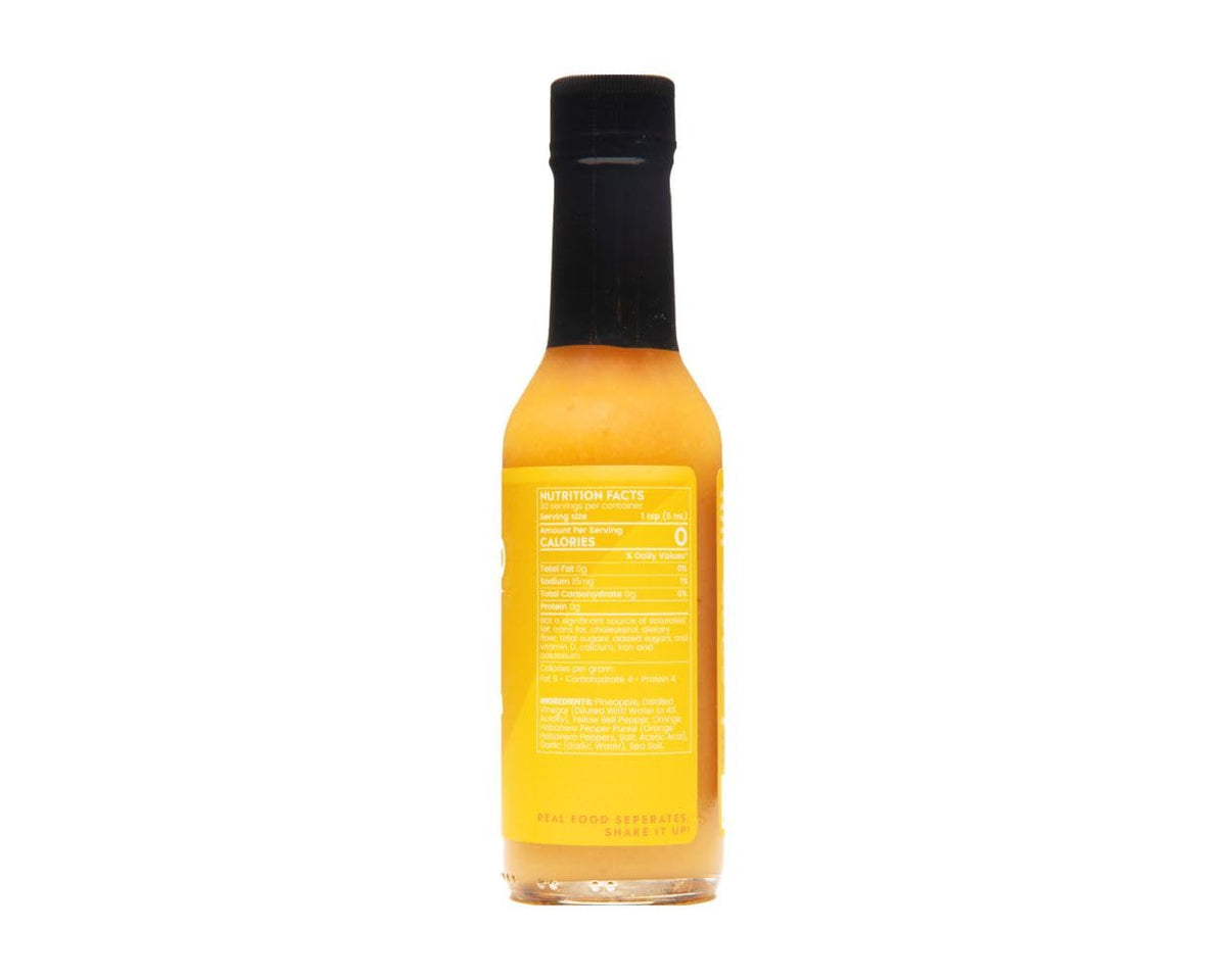 Pineapple And Habanero Hot Sauce By Bravado Spice Gluten Free, Vegan, Low Carb, Paleo Hot Sauce All Natural 5 oz Hot Sauce Bottl