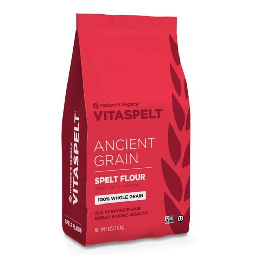Vitaspelt Non-Gmo Spelt Flour 5 Lb Bag
