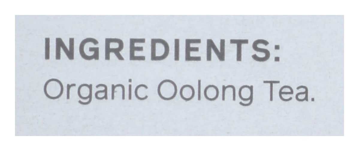 Allegro Tea Organic Oolong Tea Bags, 20 Count, Pack of 1