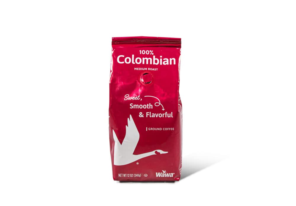 Wawa Colombian Medium Roast Ground Coffee, 12oz.