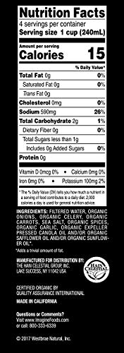 Imagine No Chicken Broth  Organic  32 oz