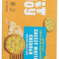 Fit Joy Cheezy White Cheddar Crackers, 8 Oz