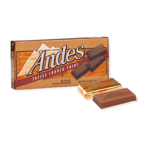 Andes Toffee Crunch Thins - 4.67-Oz. Box (Case Of 12)