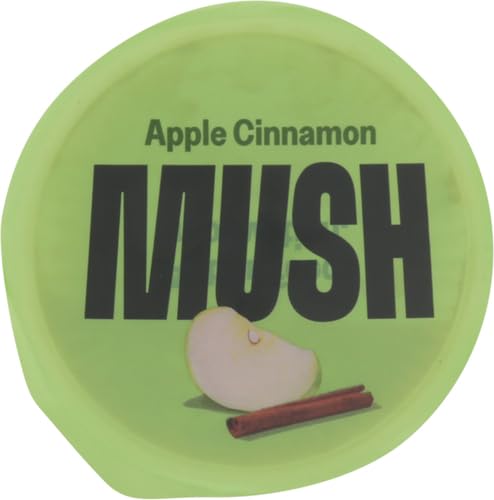 MUSH Overnight Oats - Apple Cinnamon - Good Source of Fiber, Non-GMO, Dairy Free, Gluten Free, 5oz