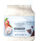 Cookies and Cream Sweet Spread, Chocolate Cocoa Cookie Pieces, For Pancakes Waffles Fruit Toast, Snack Snacking Food Gift Treat,