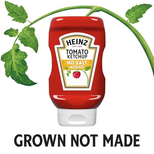 Heinz Ketchup, No Salt, 14 oz